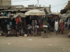 Chickens Sale Street Market